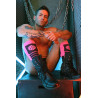Breedwell Chaussettes hautes Hypnotix Noir-Rose